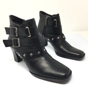 Harley Davidson Studded Bridgit Shootie Boots 8.5